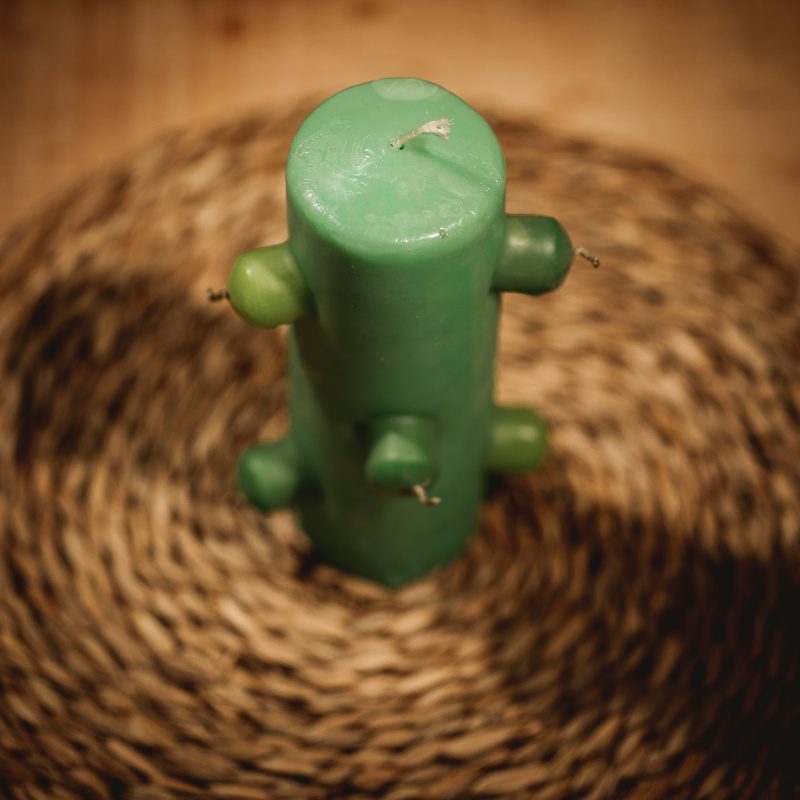 Vela 7 Pavios Verde
