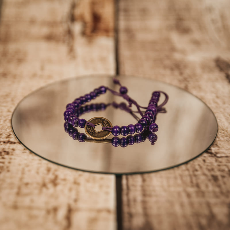 Pulseira Feng Shui Violeta