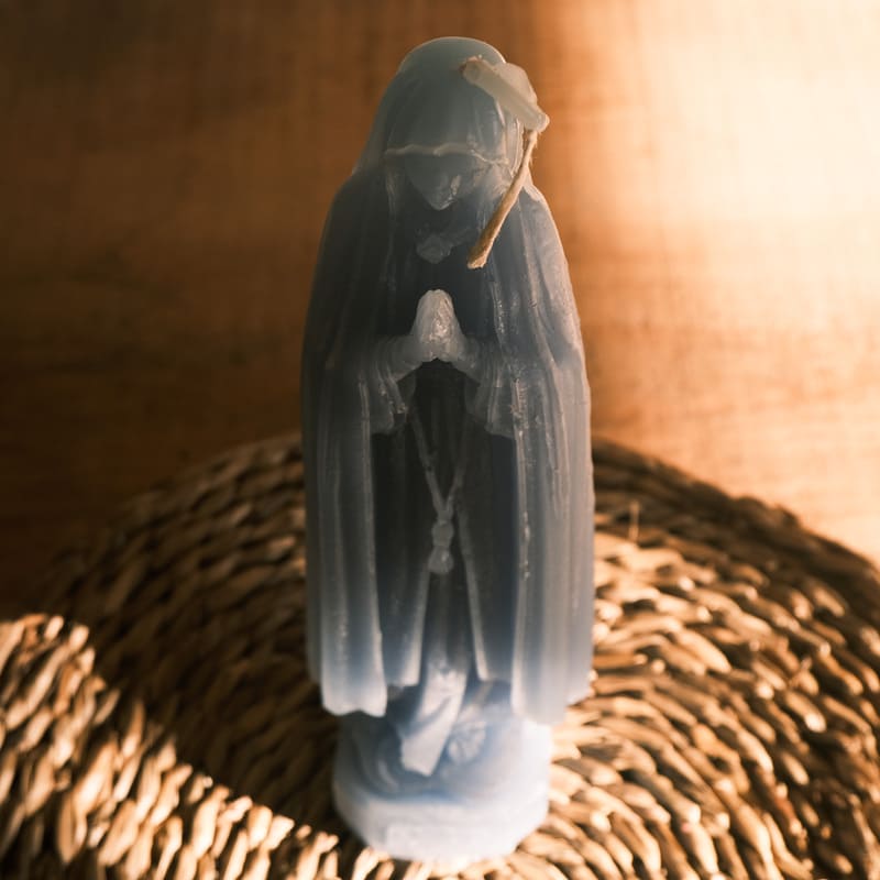 Vela Nossa Senhora de Fátima Azul