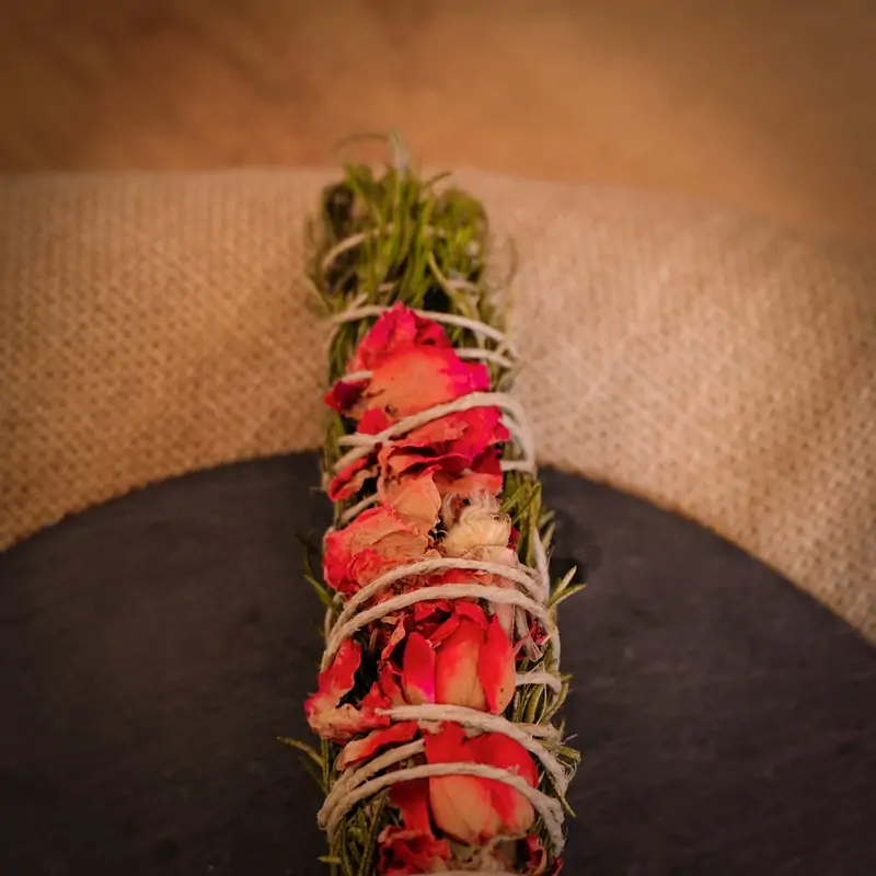 Tocha de Alecrim e Rosas
